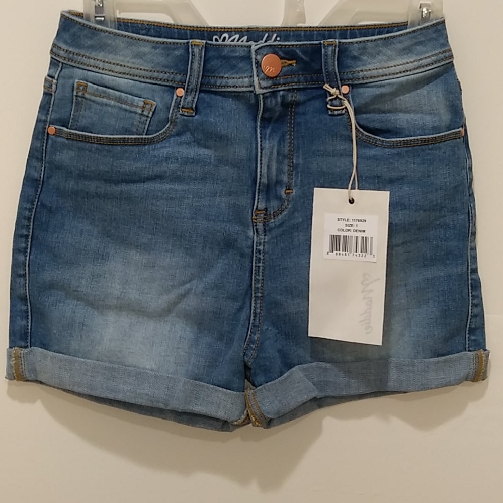 NWT Maddie Ziegler Denim Jean Shorts